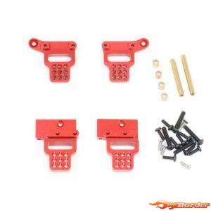 BRP Alum. Shock Mounts Red for TRX-4M 1/18 M034R