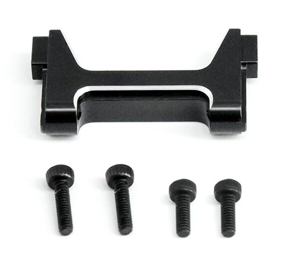 BRP Alum. Front Bumper Mounts Black for TRX-4M 1/18 M038BK