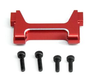 BRP Alum. Front Bumper Mounts Red for TRX-4M 1/18 M038R