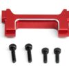 BRP Alu Rear Bumper Mount Red for TRX-4M 1/18 M039R - Afbeelding 2
