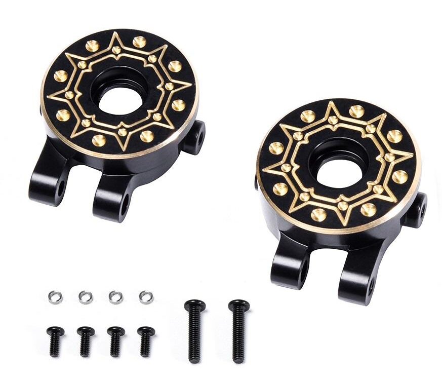 BRP Brass Steering Knuckles for TRX-4M 1/18 M075