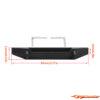 BRP Alu. CNC Classic Rear Bumper 1/18 TRX-4M M078 - Afbeelding 4
