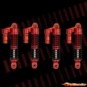 BRP Alum. Shock 50mm Adjustable Red for TRX-4M 1/18 M080RED