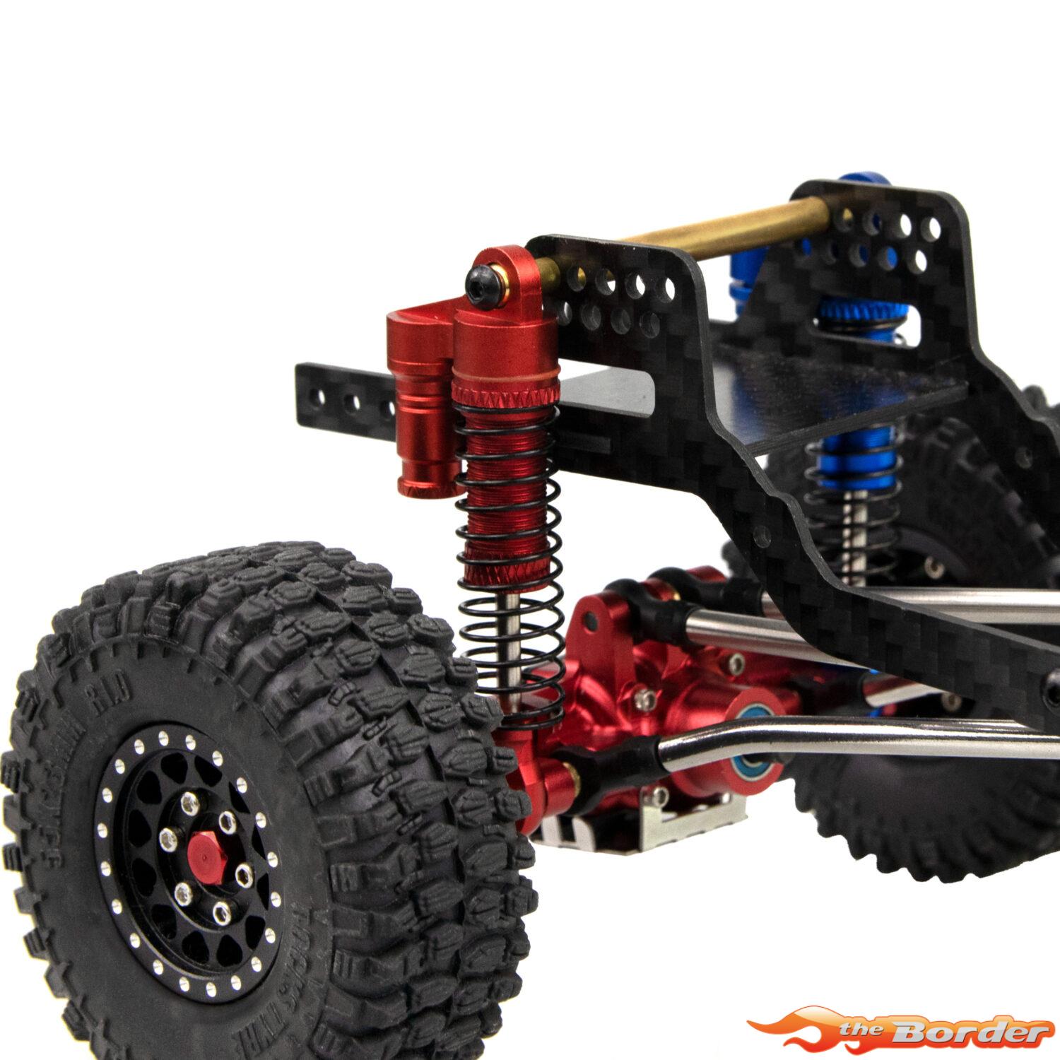 BRP Alum. Shock 50mm Adjustable Red for TRX-4M 1/18 M080RED - Afbeelding 5