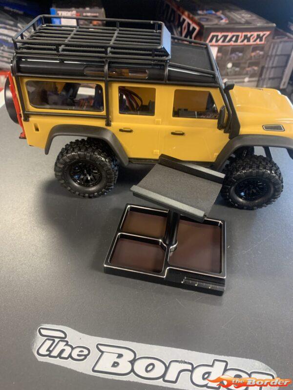 BRP Car Stand for 1/18 TRX-4M w/ Magnetic Screw Tray BRP24001