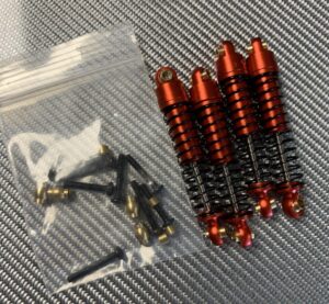 BRP Axial FCX24 Alum. Front & Rear Oil Shocks CX24008