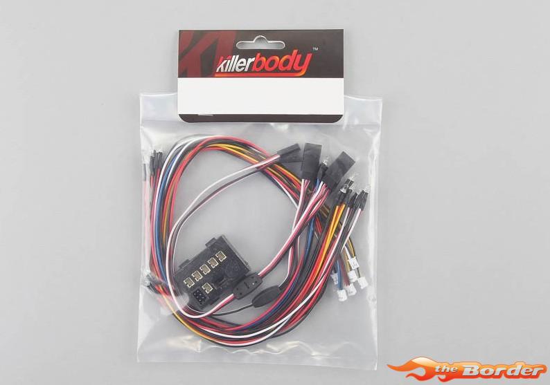 Killerbody LED Light System w/Control Box (12 LED's, 3mm) for 1/10 Car KB48467 - Afbeelding 3