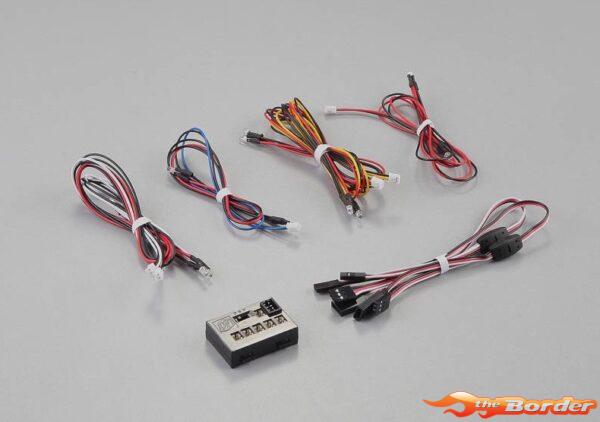Killerbody LED Light System w/Control Box (12 LED's, 3mm) for 1/10 Car KB48467