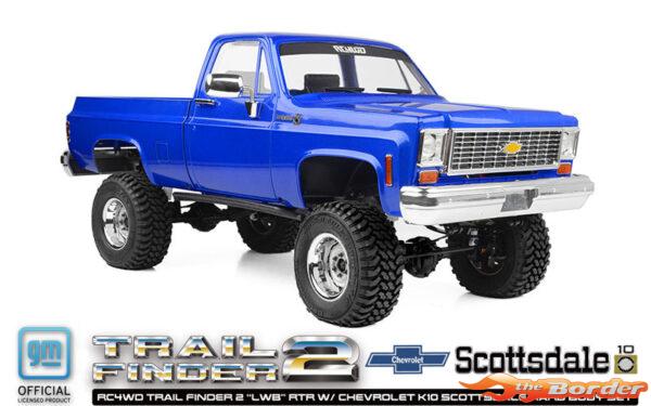 RC4WD Trail Finder 2 LWB RTR w/Chevrolet K10 Scottsdale Hard Bodyset RC4ZRTR0062