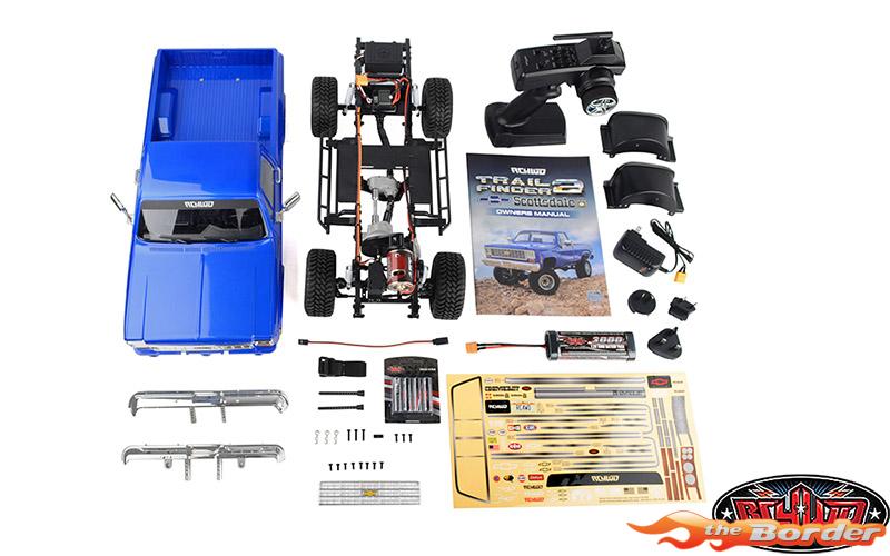 RC4WD Trail Finder 2 LWB RTR w/Chevrolet K10 Scottsdale Hard Bodyset RC4ZRTR0062 - Afbeelding 6