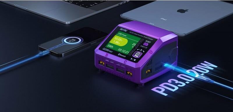 SkyRC Q200 Neo Quattro AC/DC Charger (AC max 200W - DC max 400W) - Afbeelding 5