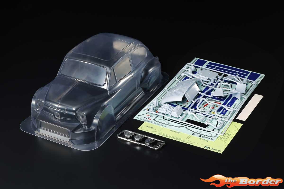 Tamiya M-Chassis Bodyset Fiat Abarth 1000 TCR (210mm) 51709 - Afbeelding 2