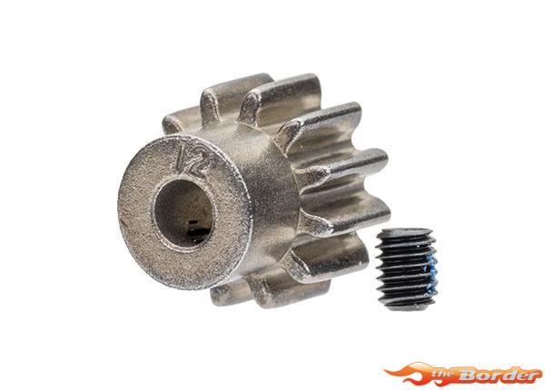 Traxxas Pinion Gear 12T (32DP / M0.8) (fits 3.17mm shaft) Steel 3919