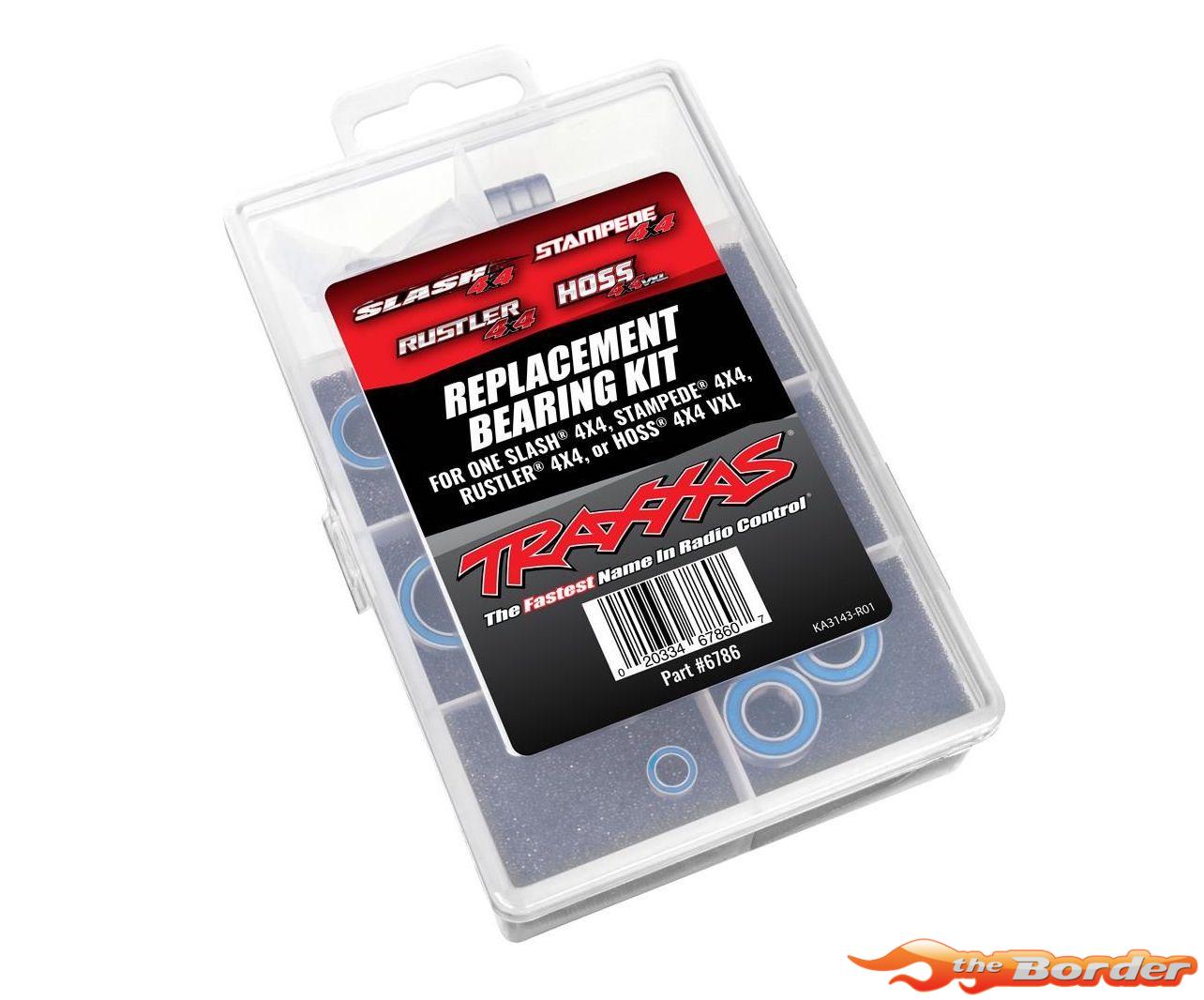 Traxxas Ball bearing kit, Slash 4X4/Stampede 4X4/Rustler 4X4/Hoss 4X4 VXL (complete) 6786