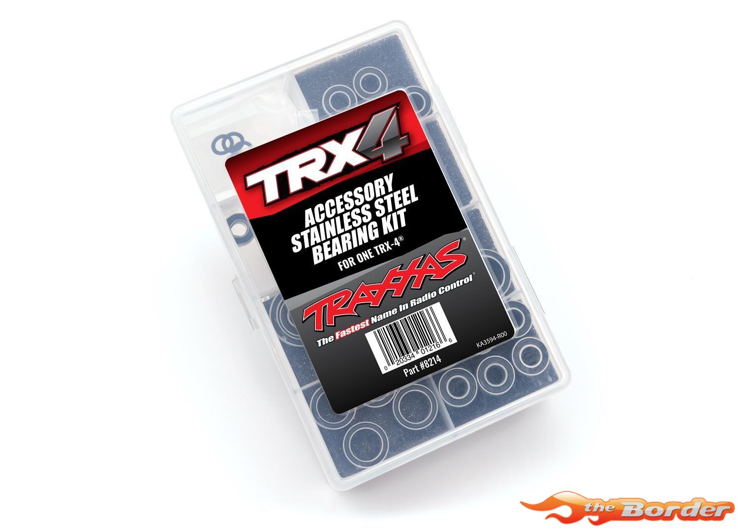 Traxxas Ball bearing kit, stainless steel, TRX-4 (complete) 8214