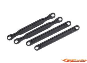 Traxxas Camber Link Set (Plastic / Non-Adjustable) (Front & Rear) Black 6748-BLK