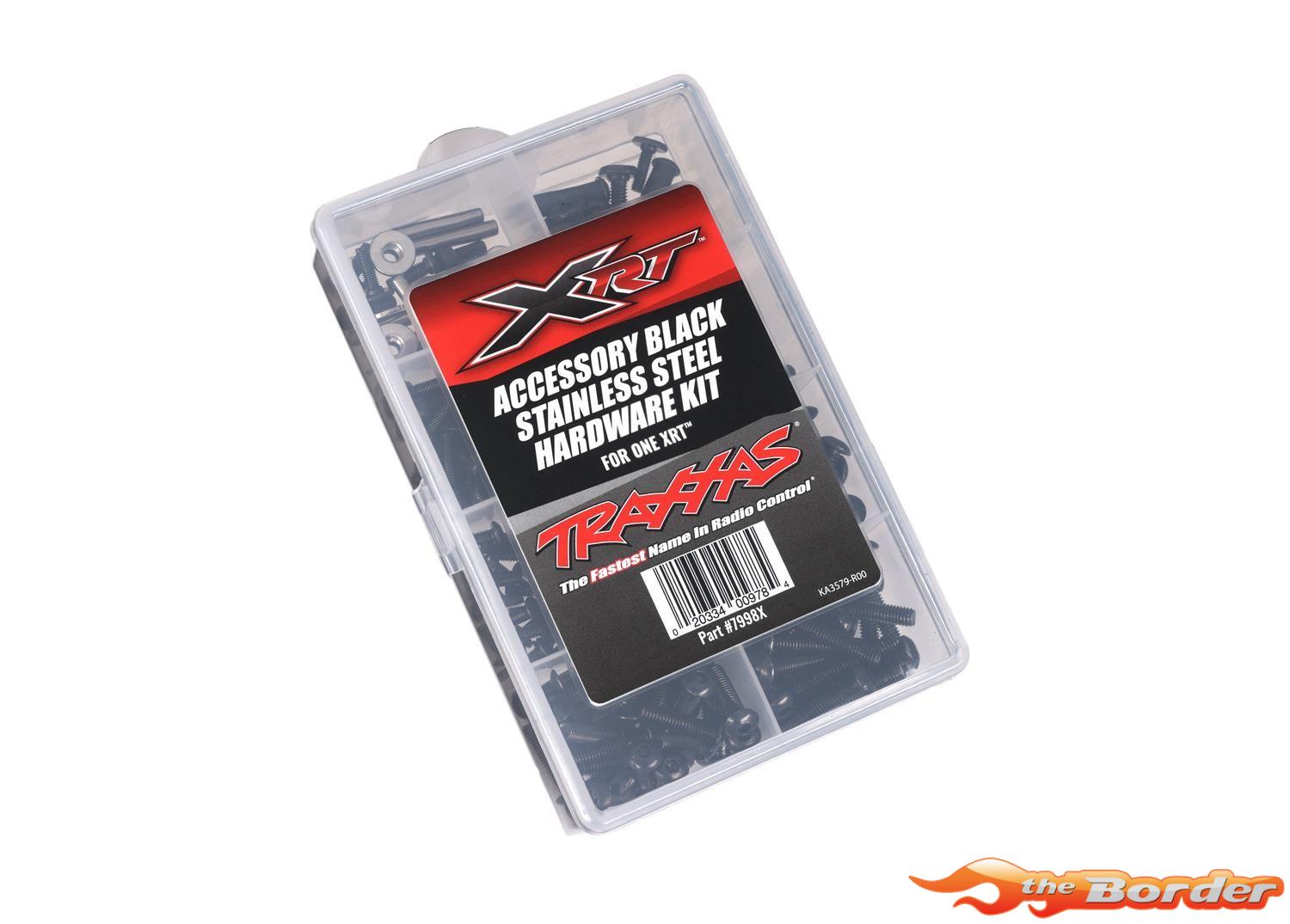 Traxxas Hardware kit, black stainless steel, XRT (contains all stainless steel hardware used on XRT) 7998X