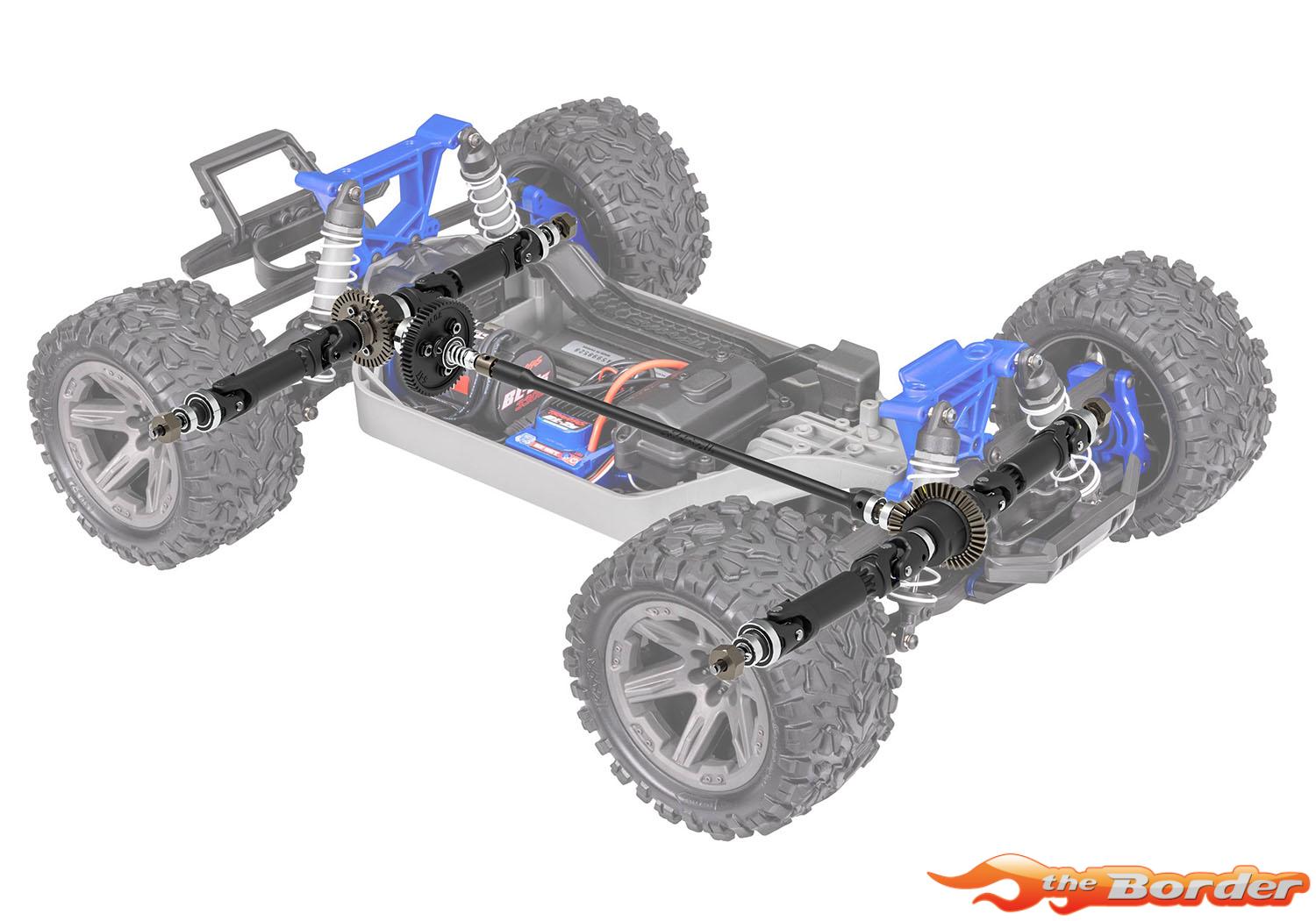 Traxxas Rustler 4x4 BL2-S Brushless 1/10 4WD Stadium Truck 67164-4 - Afbeelding 9