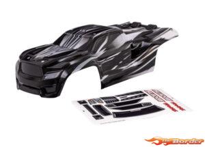 Traxxas Sledge Body ProGraphix (requires painting) Including Window/Grille/Lights Decals 9511X