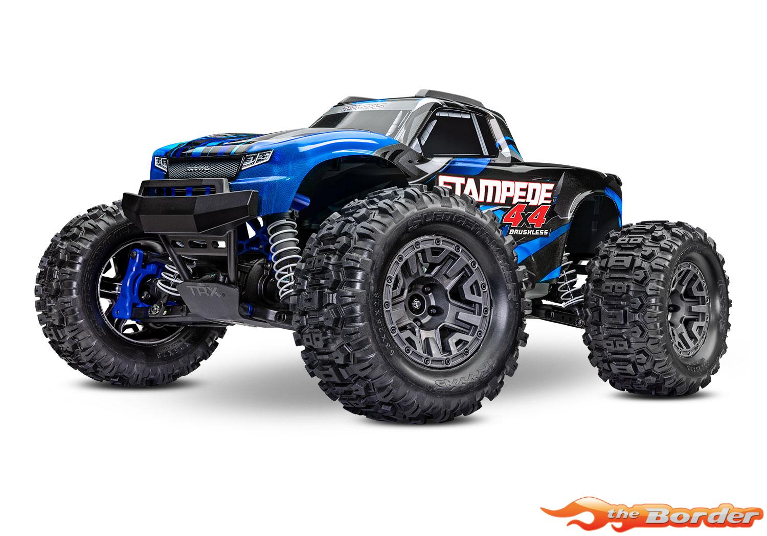 Traxxas Stampede Body Blauw (Clipless Body Mounting) 6762-BLUE - Afbeelding 2