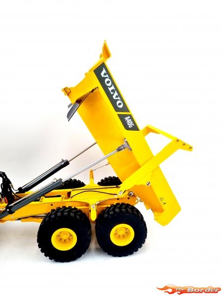 DoubleE Volvo A40G Hydraulische Full Metal Dumper 1/14 - Afbeelding 5
