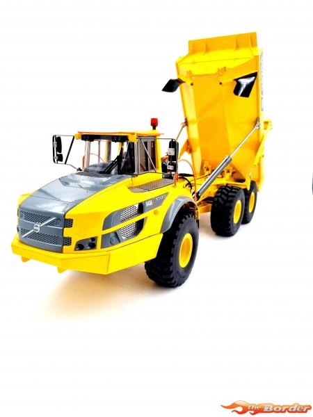DoubleE Volvo A40G Hydraulische Full Metal Dumper 1/14 - Afbeelding 4
