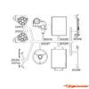 CrossRC BC8 Cab Simulation Parts CRO97400560 - Afbeelding 2