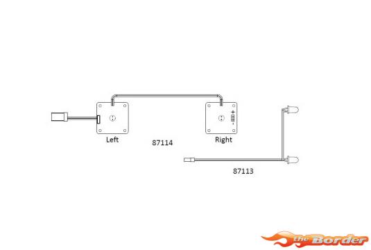 CrossRC JT4 Light Board Kit 97400920