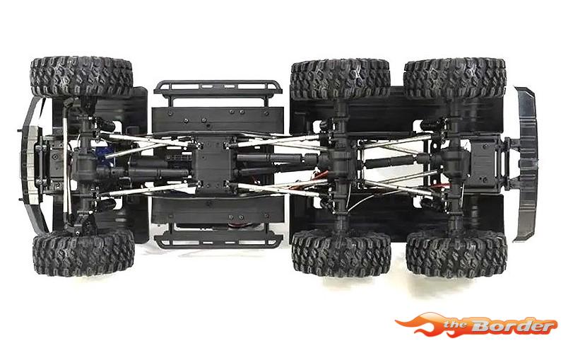 CrossRC RTR Crawling Kit JT6 EMO 1/10 Orange/ White 90100108 - Afbeelding 8