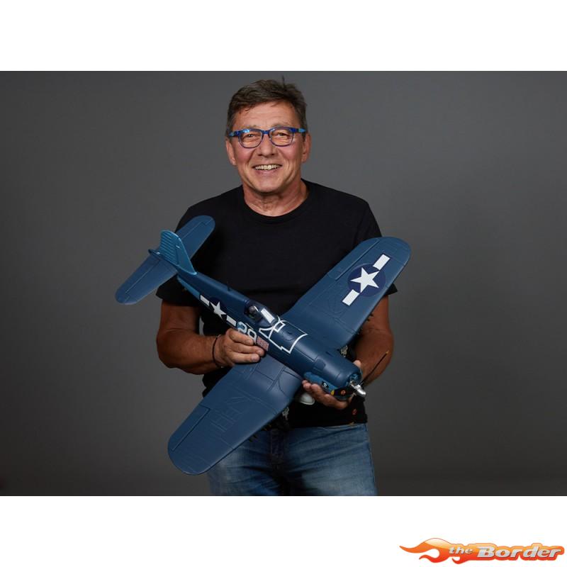 Derbee F4U Corsair Warbird PNP kit - blue 750mm - Afbeelding 13
