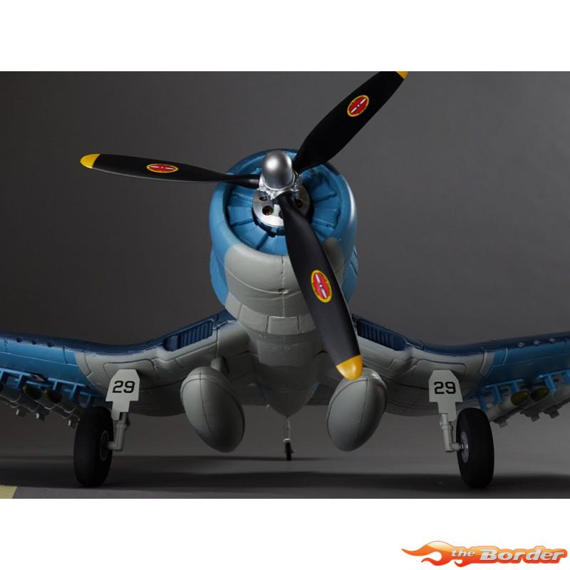Derbee F4U Corsair Warbird PNP kit - blue 750mm - Afbeelding 11