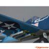 Derbee F4U Corsair Warbird PNP kit - blue 750mm - Afbeelding 8