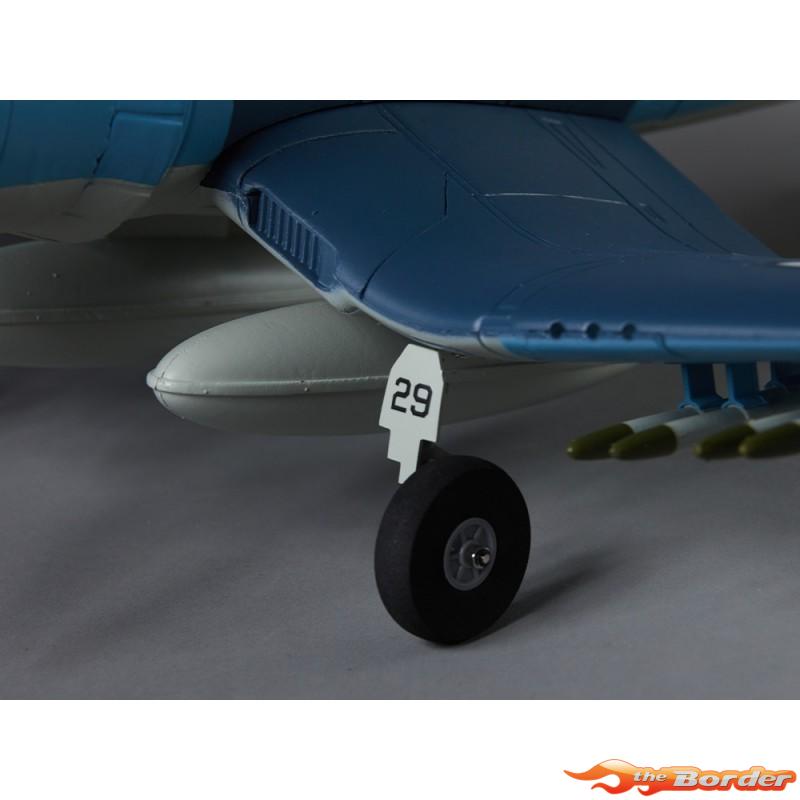 Derbee F4U Corsair Warbird PNP kit - blue 750mm - Afbeelding 7