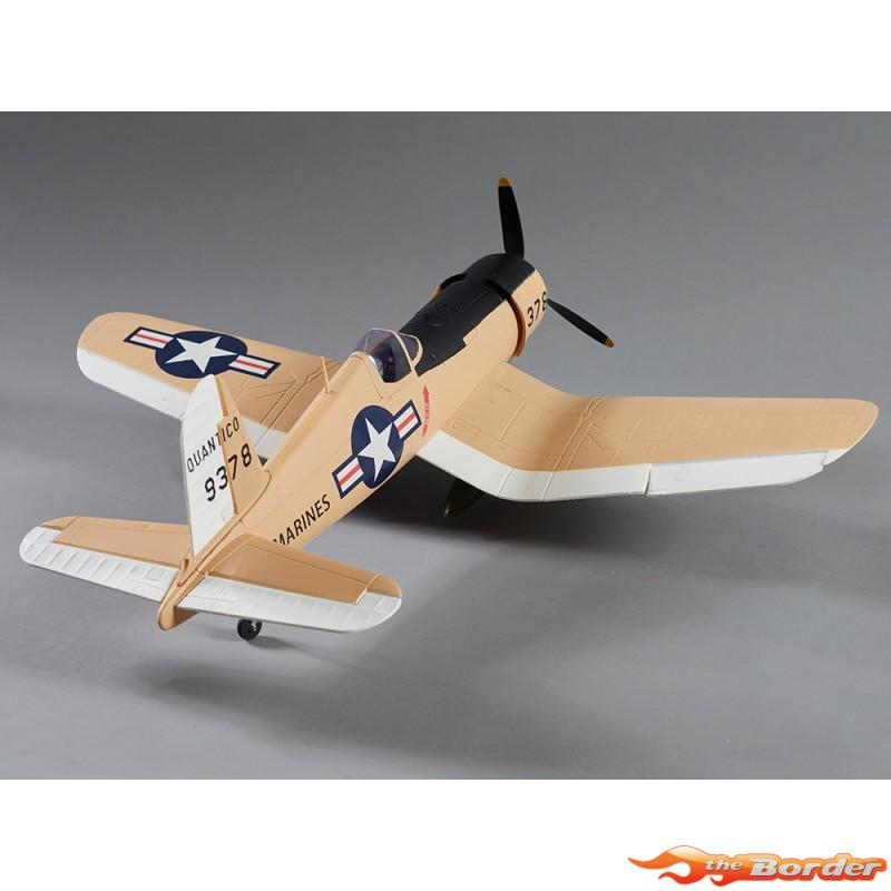 Derbee F4U Corsair Warbird PNP kit - Yellow 750mm - Afbeelding 12