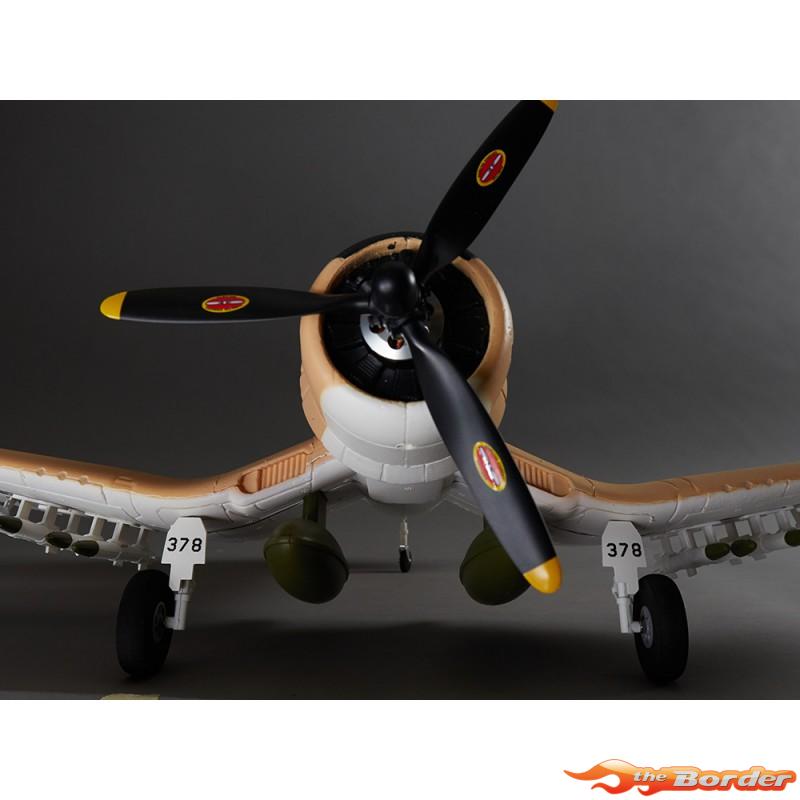 Derbee F4U Corsair Warbird PNP kit - Yellow 750mm - Afbeelding 11