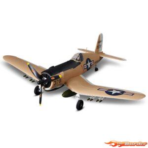 Derbee F4U Corsair Warbird PNP kit - Yellow 750mm