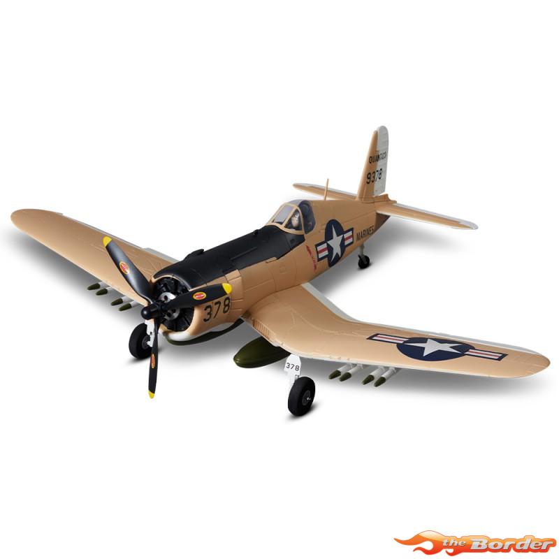 Derbee F4U Corsair Warbird PNP kit - Yellow 750mm