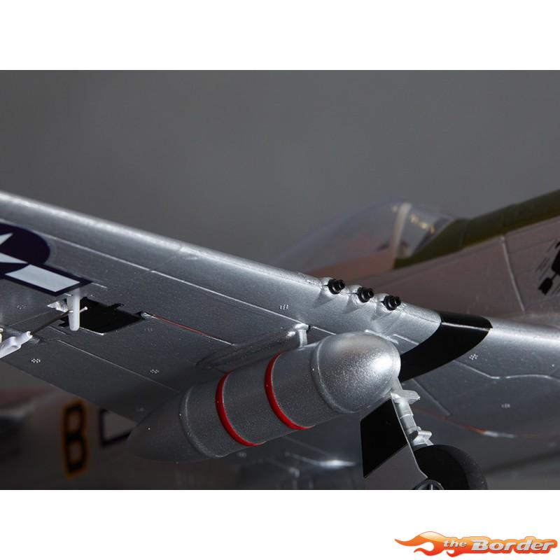 Derbee P-51D Mustang Warbird PNP kit - Yellow 750mm - Afbeelding 9