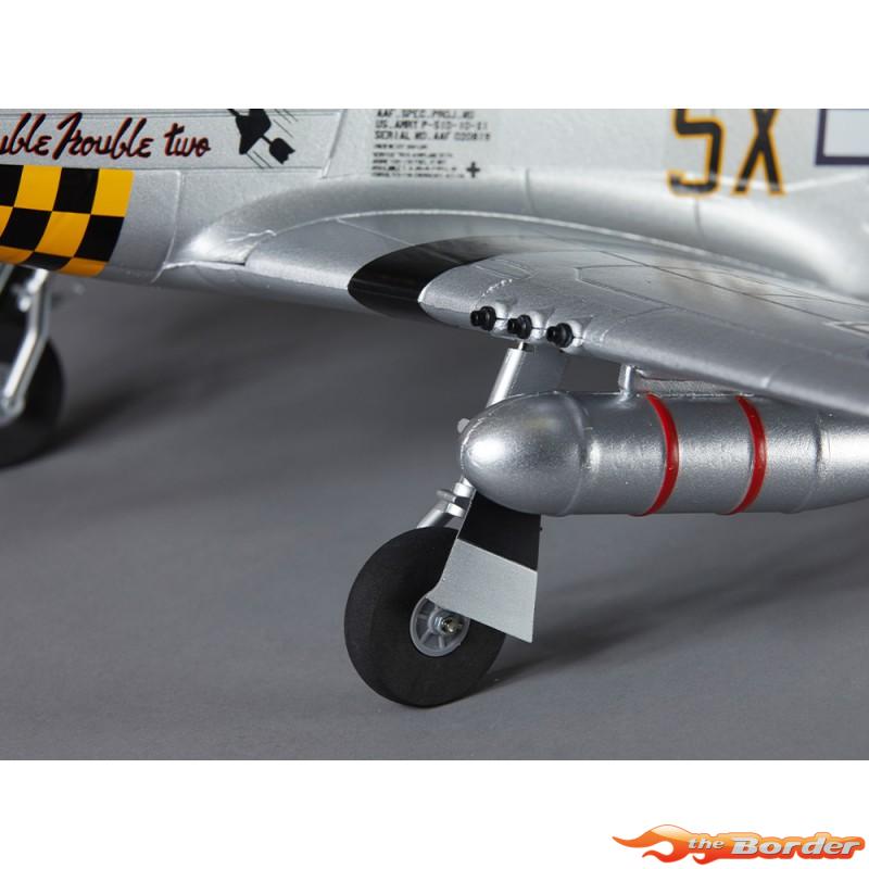 Derbee P-51D Mustang Warbird PNP kit - Yellow 750mm - Afbeelding 8