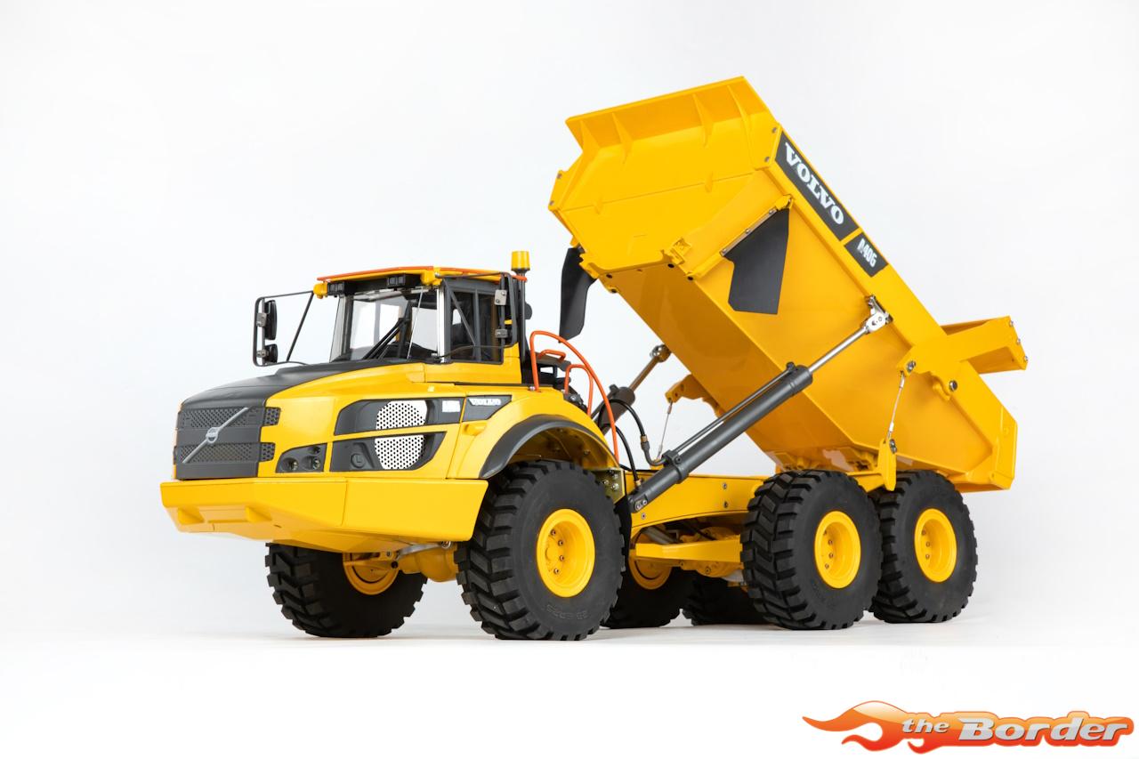 DoubleE Volvo A40G Hydraulische Full Metal Dumper 1/14