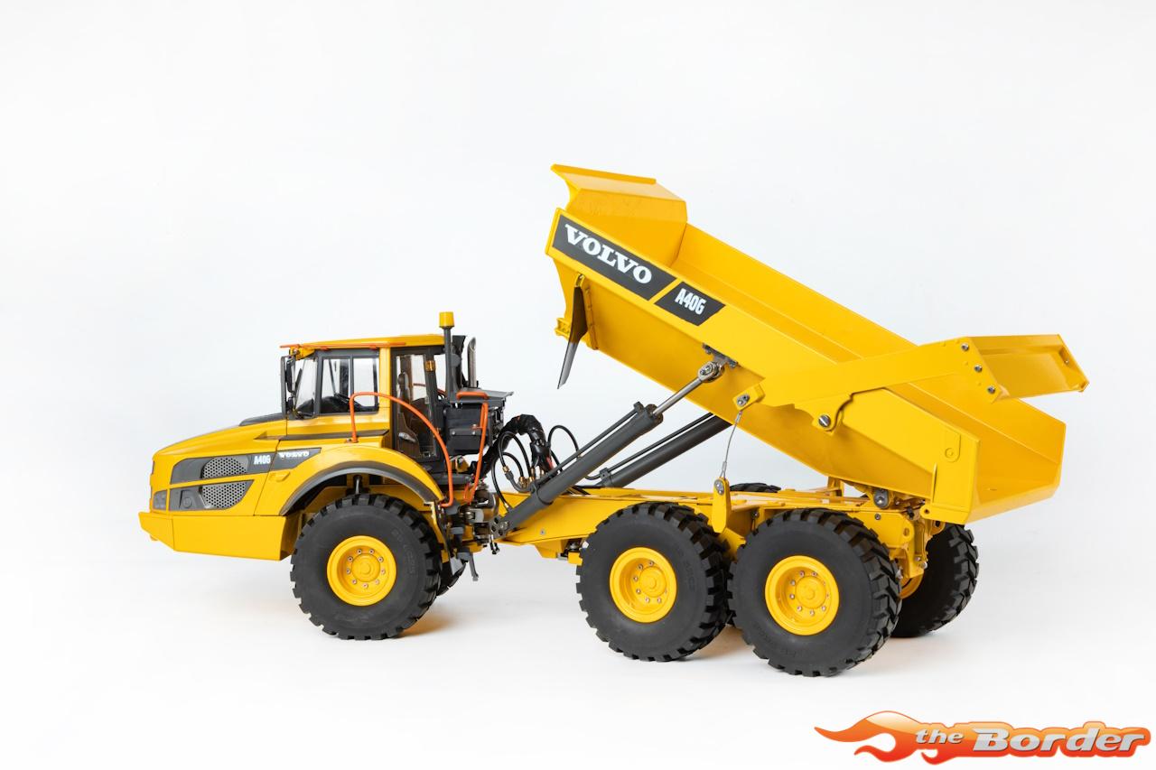 DoubleE Volvo A40G Hydraulische Full Metal Dumper 1/14 - Afbeelding 15