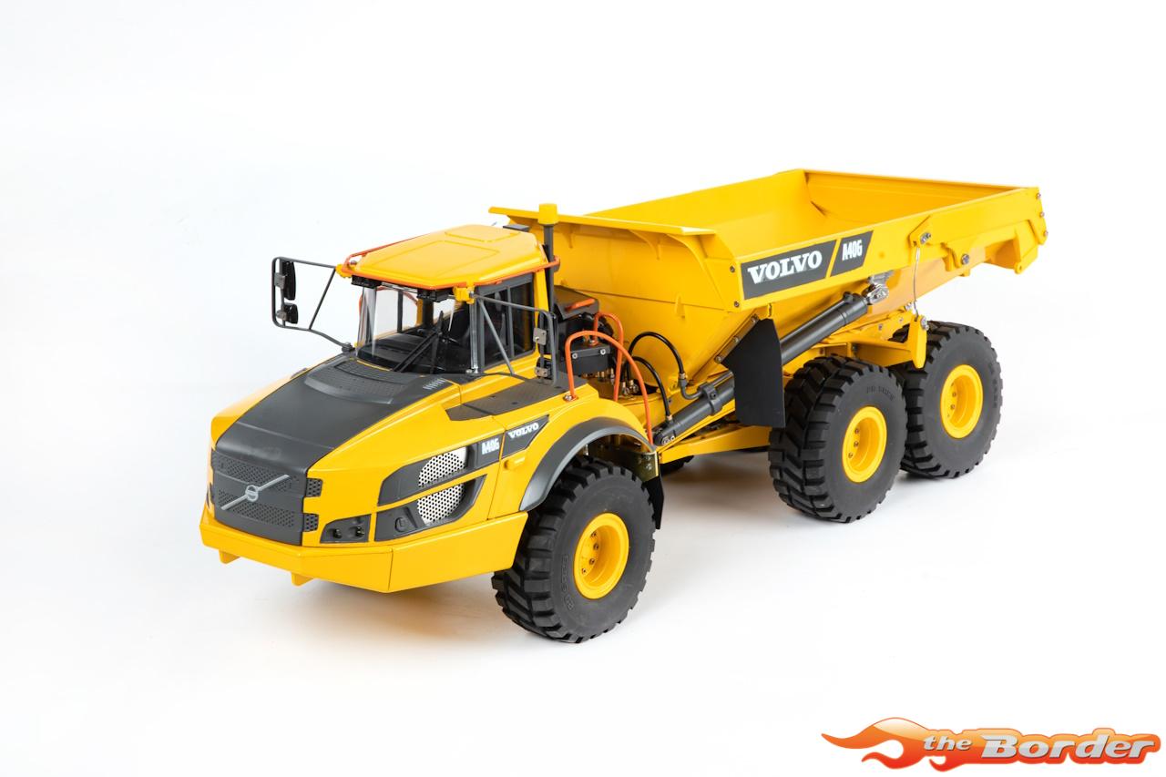 DoubleE Volvo A40G Hydraulische Full Metal Dumper 1/14