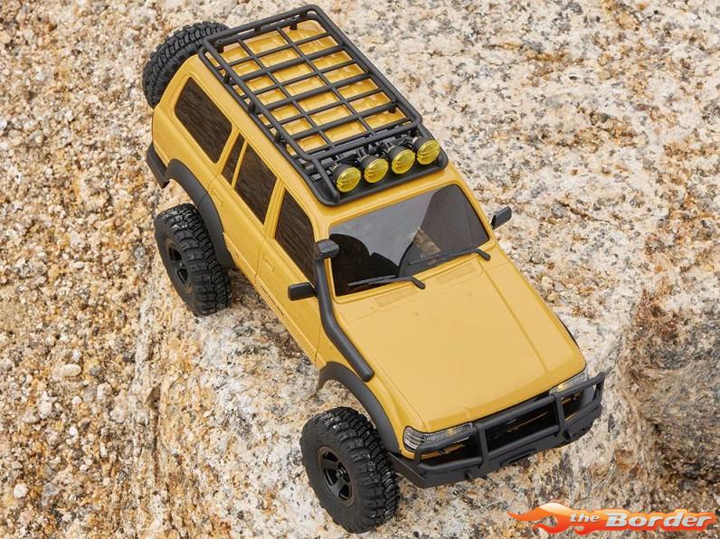 FMS FCX18 1/18 Toyota LC80 Scaler RTR Yellow 11831RTR-YL - Afbeelding 15