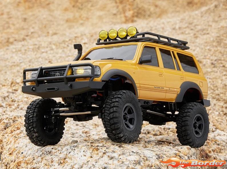 FMS FCX18 1/18 Toyota LC80 Scaler RTR Yellow 11831RTR-YL - Afbeelding 14