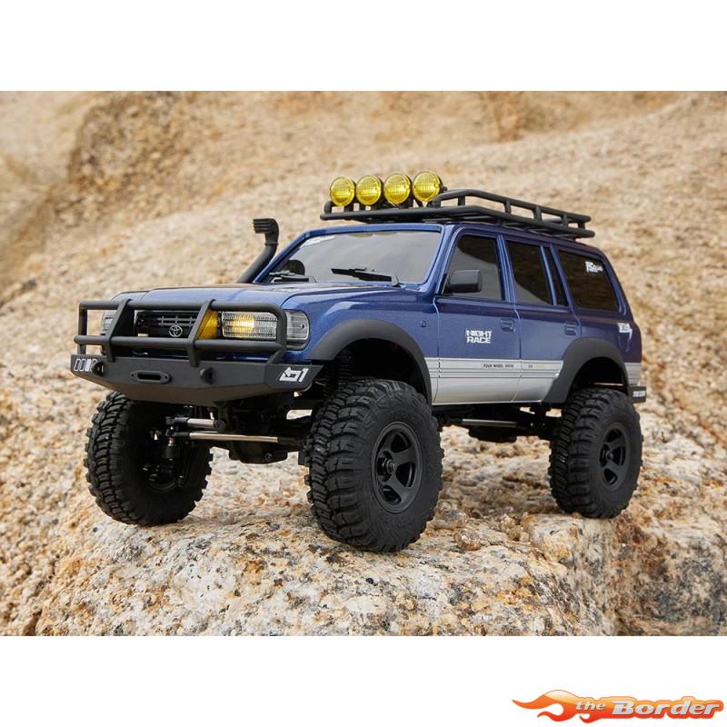 FMS FCX18 1/18 Toyota LC80 Scaler RTR Blue 11831RTR-BU - Afbeelding 4