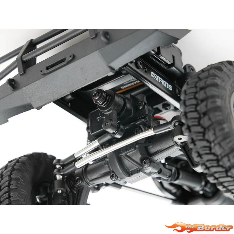 FMS FCX18 1/18 Toyota LC80 Scaler RTR Blue 11831RTR-BU - Afbeelding 10