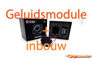 Geluidsmodule + inbouw in de Hydraulische Volvo EC160E