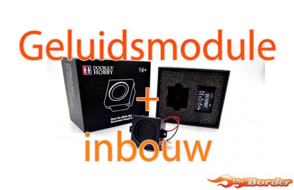 Geluidsmodule + inbouw in de Hydraulische Volvo EC160E