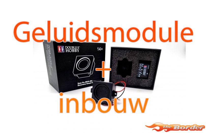 Geluidsmodule + inbouw in de Hydraulische Volvo EC160E