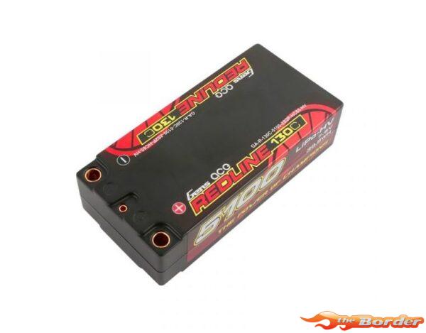 GensAce RedLine Shorty 5100mAh HV 7.6V 2S1P 5mm Bullet 130C